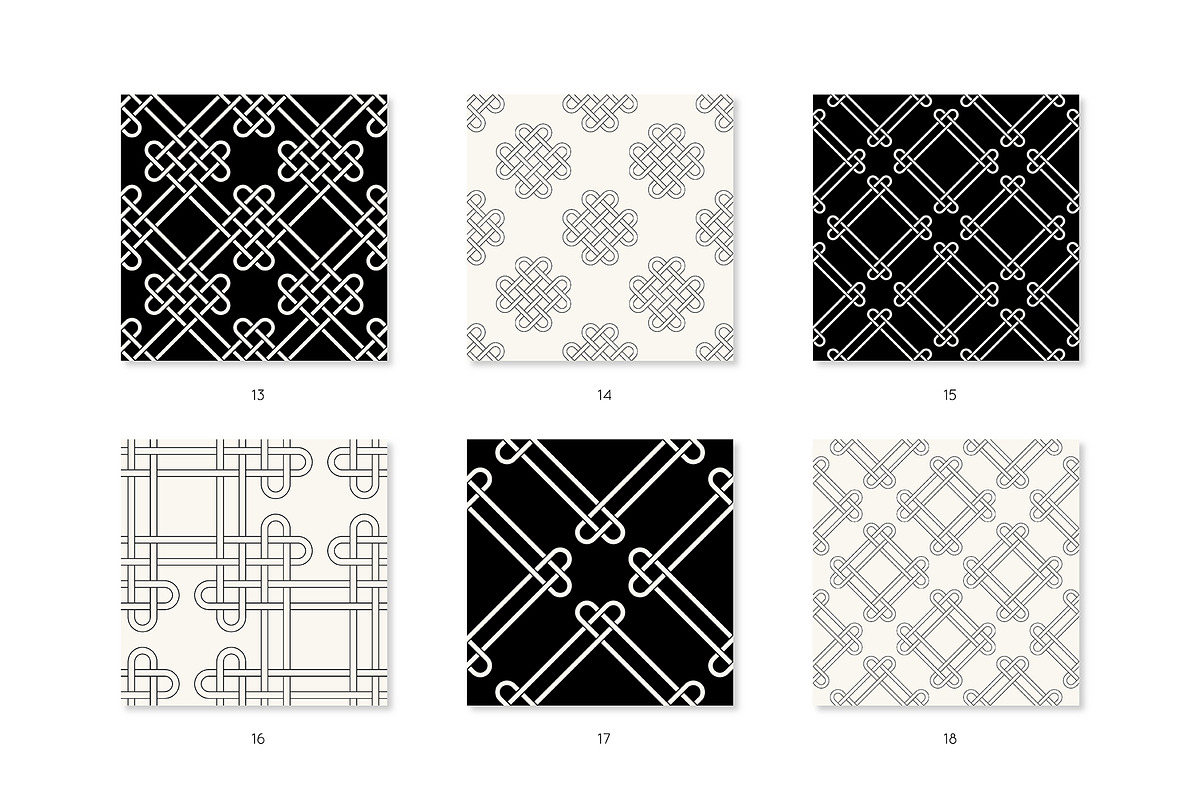 Hearts Seamless Patterns, a Pattern Graphic by Curly_Pat (Photo 4 of 8)