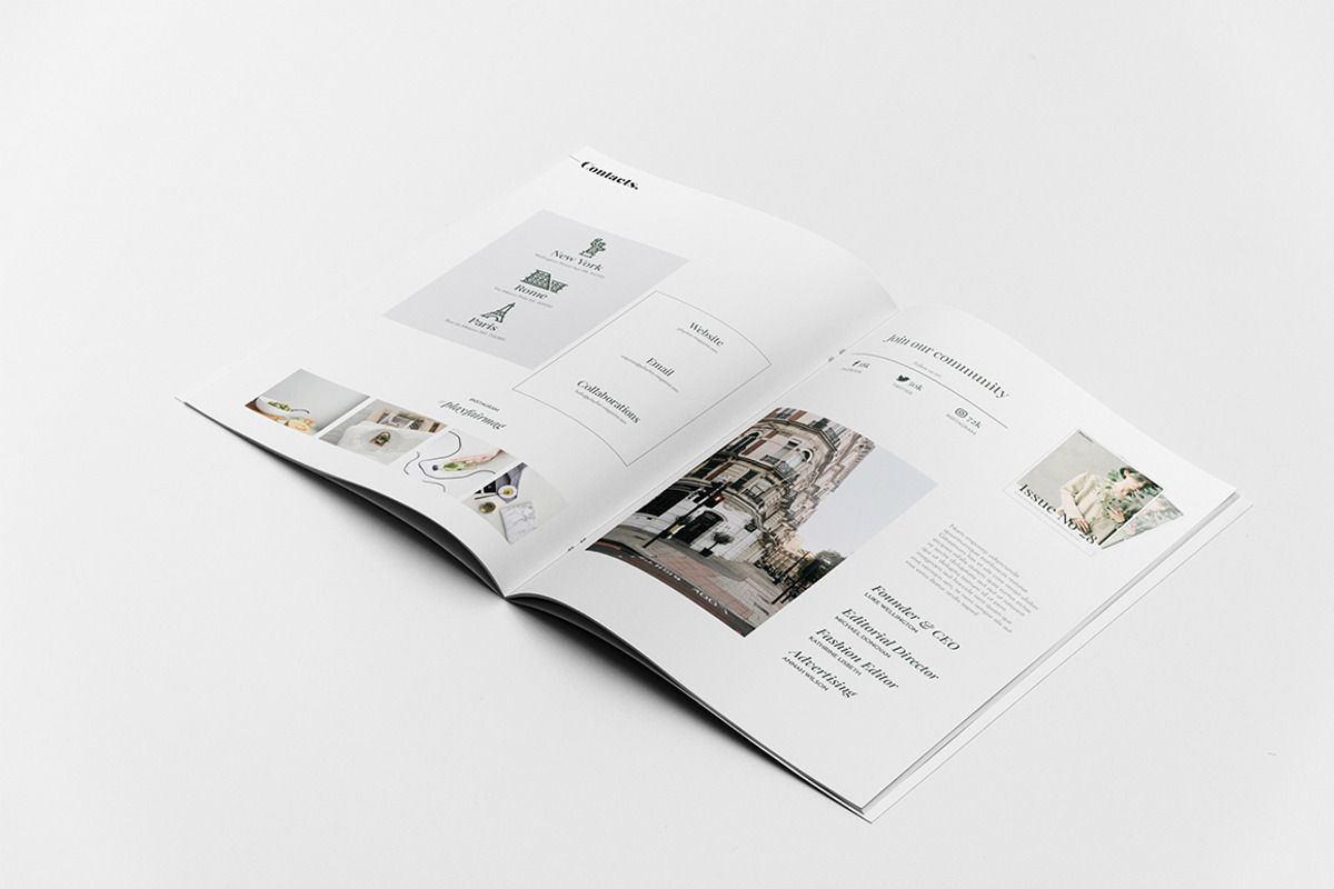 Playfair Magazine Template, a Magazine Template by Andre28 (Photo 4 of 8)