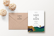 Invitation CardSet Flatlay Mockups, a Print Template by JSquarePresents (Thumbnail 11 of 11)