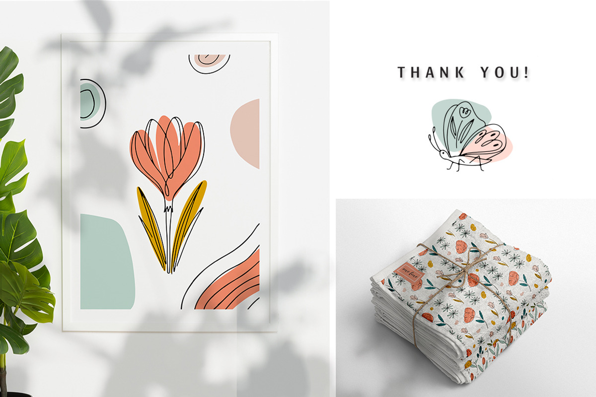 Nature - summer Line Art collection, an Object Graphic by DariSmartArt (Photo 13 of 14)