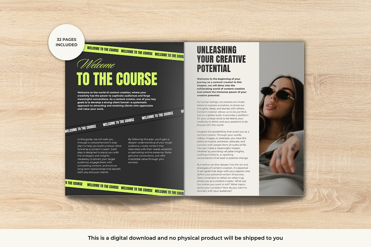 Editable Canva Workbook Template, a Marketing Template by GlamWebDesigns (Photo 5 of 8)