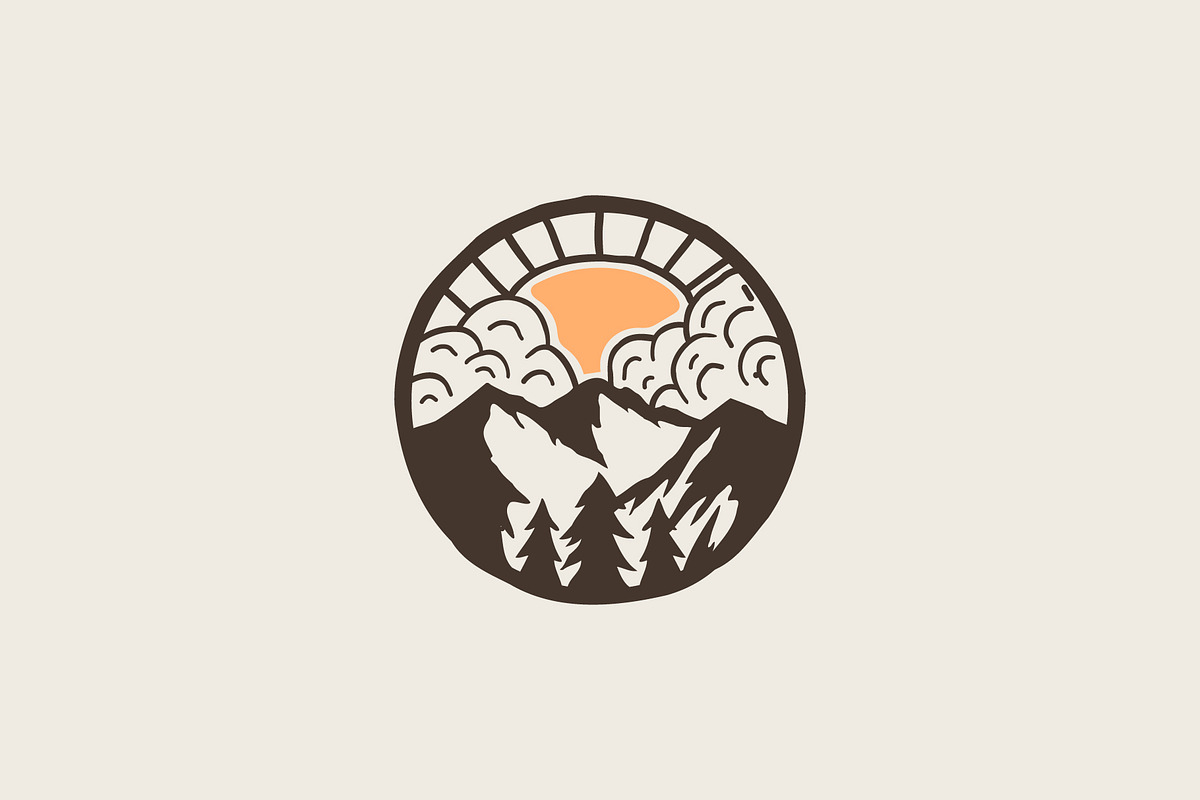 Mountain Logo Outdoor Adventure, a Branding & Logo Template by Guna Studio (Photo 15 of 18)