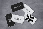 Black & White Business Card Mockups, a Product Mockup by rodrigofkaminski (Thumbnail 3 of 10)