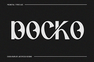 Docko Medieval Sans Serif