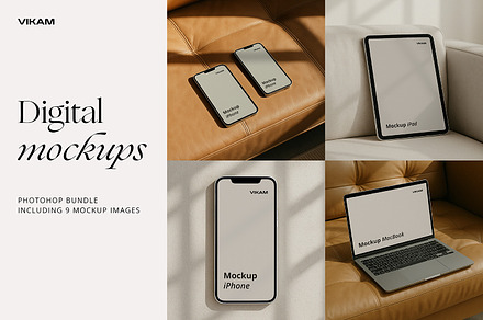 Modern Minimalist Mockup Bundle