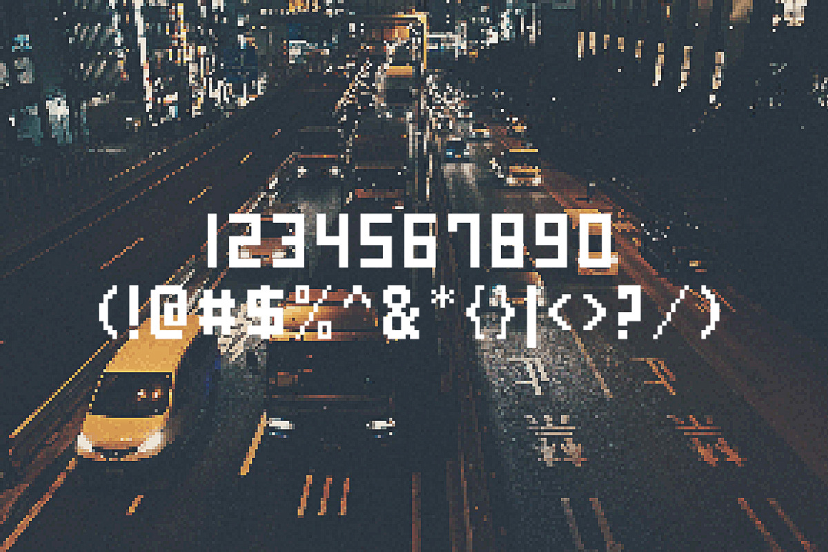 Game Over - 8Bit Pixel Font preview 4