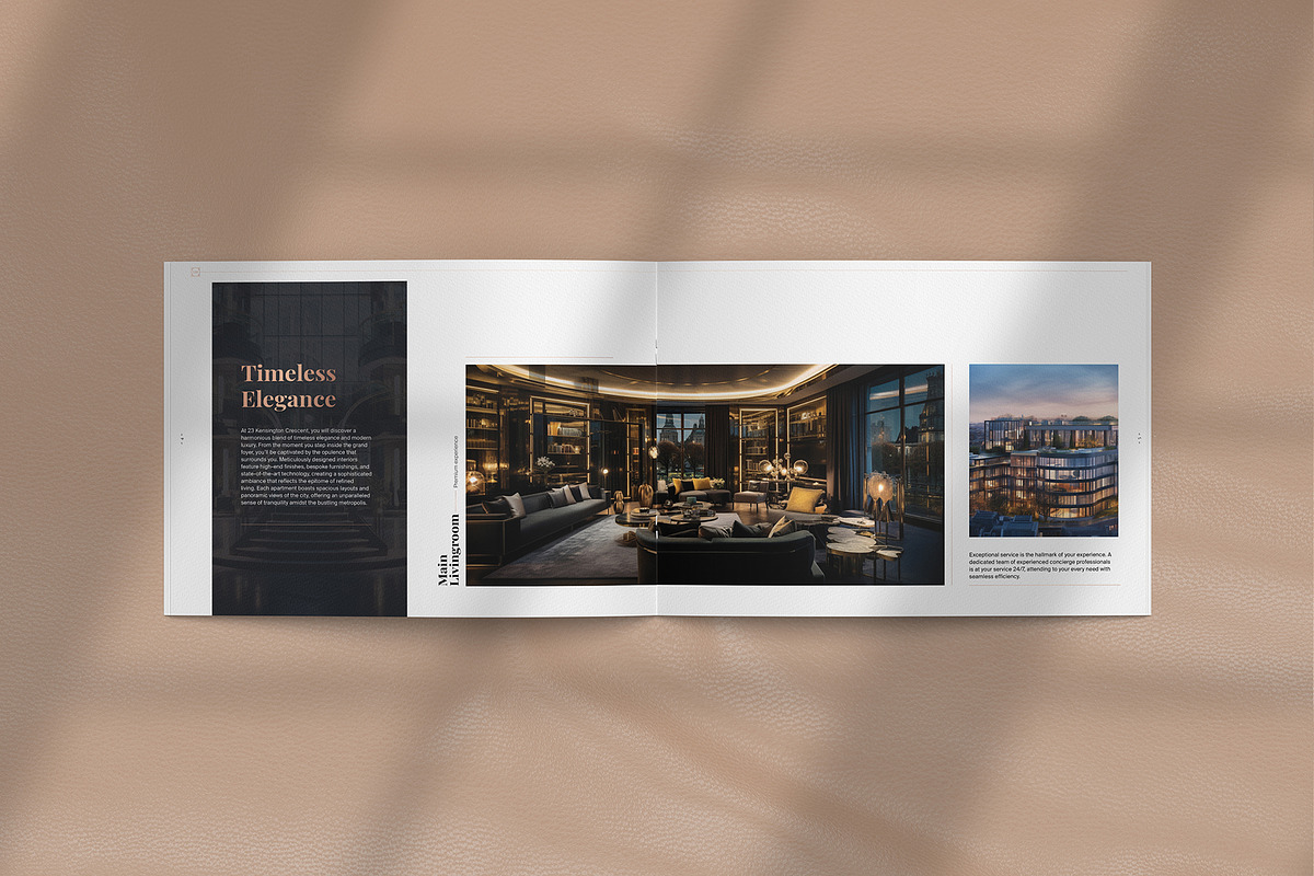 Luxury Real Estate Brochure Template, a Brochure Template by mario_kojic_design (Photo 2 of 7)