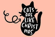 Jealous Kitty - Happy Christmas Font, a Font by Paperly Studio (Thumbnail 7 of 11)