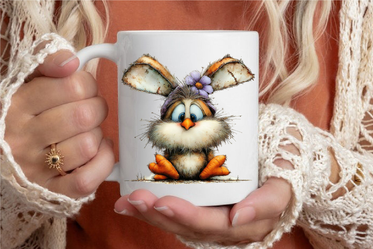 Funny Easter Bird Clipart, an Illustration by designcity5 (Photo 5 of 5)
