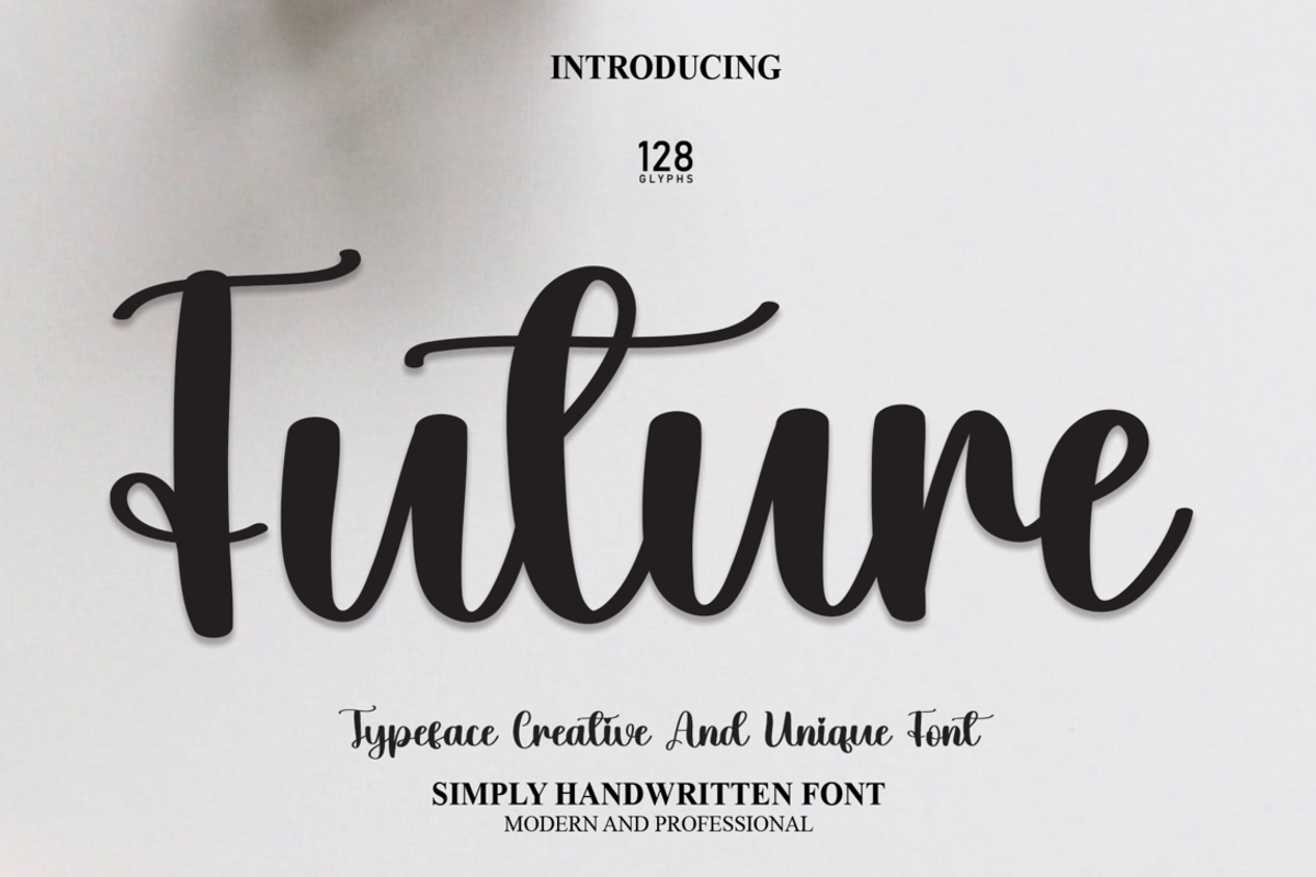 Future | Script Font, a Script Font by Scratchones (Photo 1 of 8)