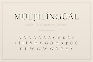 Klausen - Stylish All Caps Serif