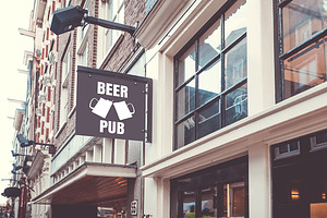 Signboard Mockup