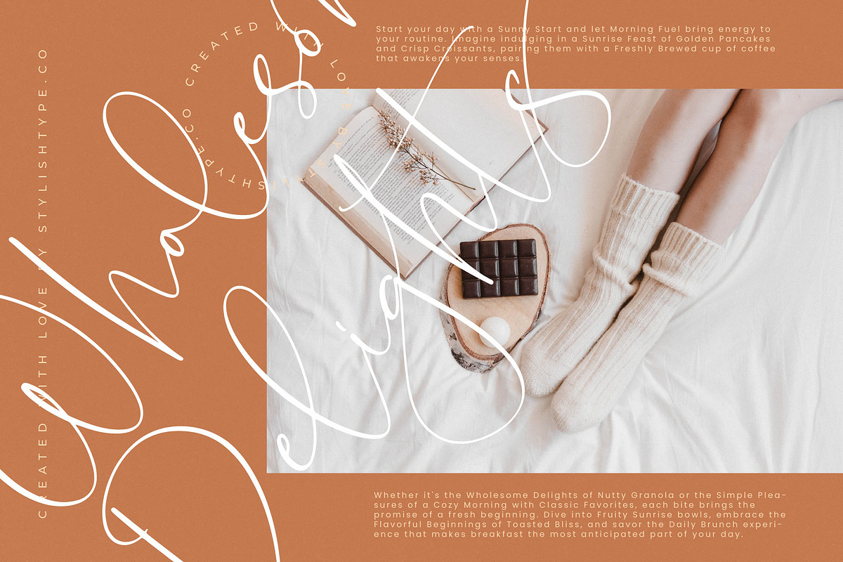Blooming Stockholm Modern Script, a Script Font by stylishtype.co (Photo 16 of 20)