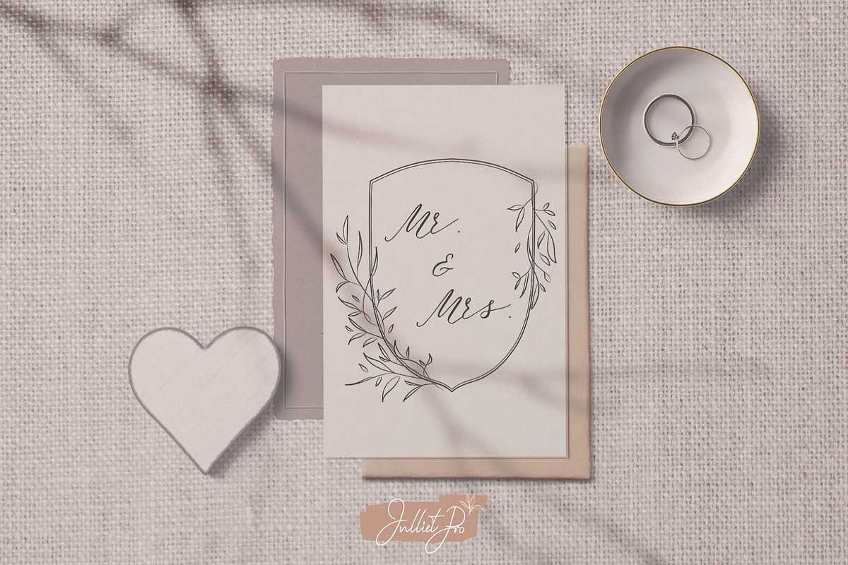 Rustic Wedding design elements, an Object Graphic by JuDesign (Photo 4 of 5)