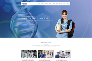 Medical Education HTML Template