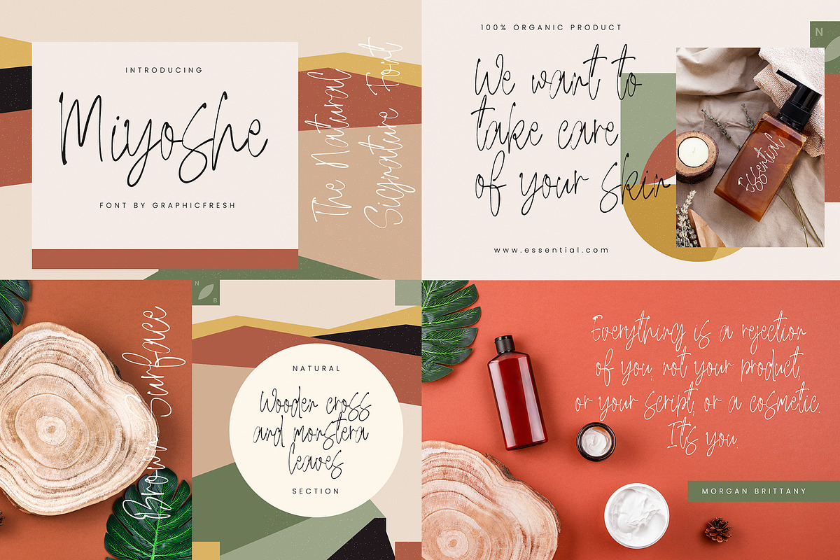 The Modern Signature Font Bundle, a Script Font by Graphicfresh (Photo 9 of 11)