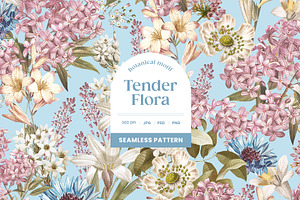 Tender Flora Botanical Pattern