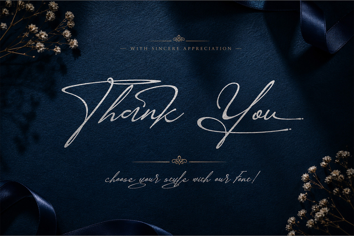Maisonelle – Natural Signature Font, a Handwritten Font by Letterara (Photo 14 of 14)