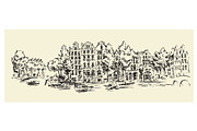Amsterdam Hand Drawn Sketches, an Illustration by Penndpaper (Thumbnail 16 of 16)