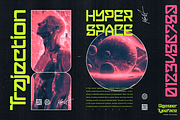 Gigasper - Futuristic Techno Fonts, a Sans Serif Font by Konstantine Studio (Thumbnail 6 of 8)