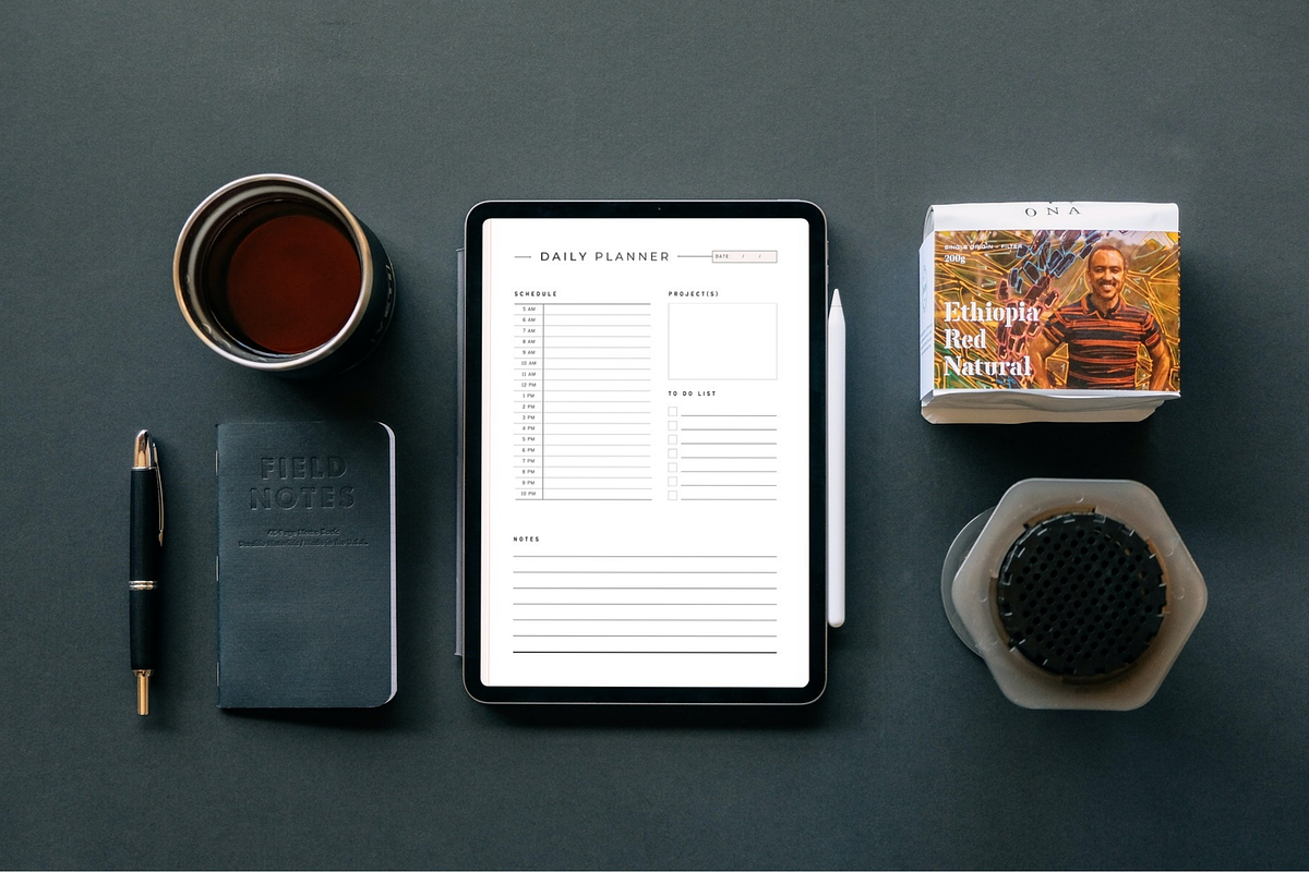 Editable Planner Template Canva, a Stationery Template by Designs by Darowan (Photo 10 of 11)