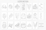 Sketches & Color Palettes Procreate, a Palette Add-On by Liquid Amethyst Art (Thumbnail 7 of 11)