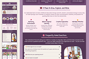 Nursery and Preschool Website, a Wix Template by Kitteeh (Thumbnail 7 of 12)