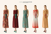 Women's Sleeveless Dress Mockup, a Product Mockup by Designertale (Thumbnail 2 of 7)