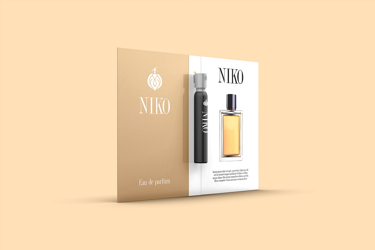 Perfume Sampler Mockup - 8 views, a Packaging Mockup by Illusiongraphic (Photo 2 of 18)