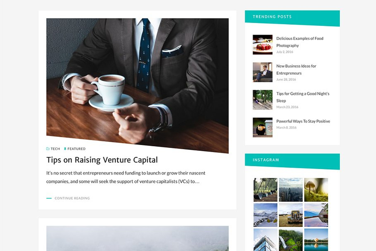 Bandana - Clean Portfolio Theme, a WordPress Template by DesignOrbital (Photo 2 of 4)