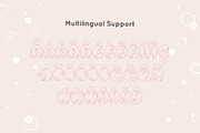 HUMOR playful font family, a Script Font by Anna Zakharchenko (Thumbnail 18 of 21)
