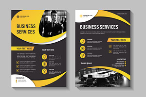 Modern Yellow Business Flyer, a Templates & Theme by studiogstock