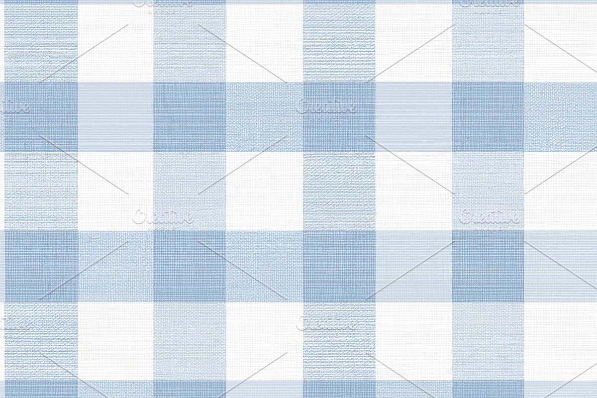 Seamless pattern, blue and white gingham seamless pattern creati, a Pattern Graphic by Studio ANNA