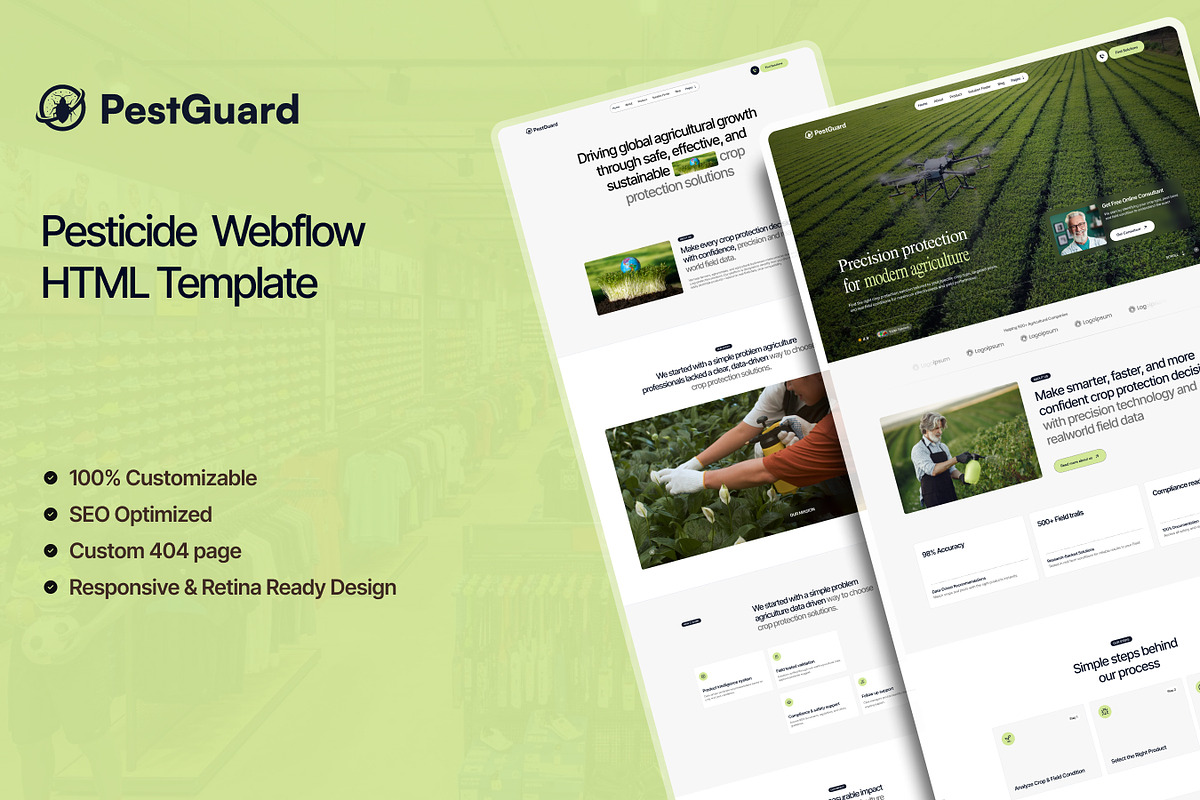 PestGuard - E-Commerce HTML Template, a HTML Template by TNCFlow (Photo 1 of 4)