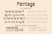 Paintage Paintage - Vintage Display, a Sans Serif Font by AQR Studio (Thumbnail 5 of 8)