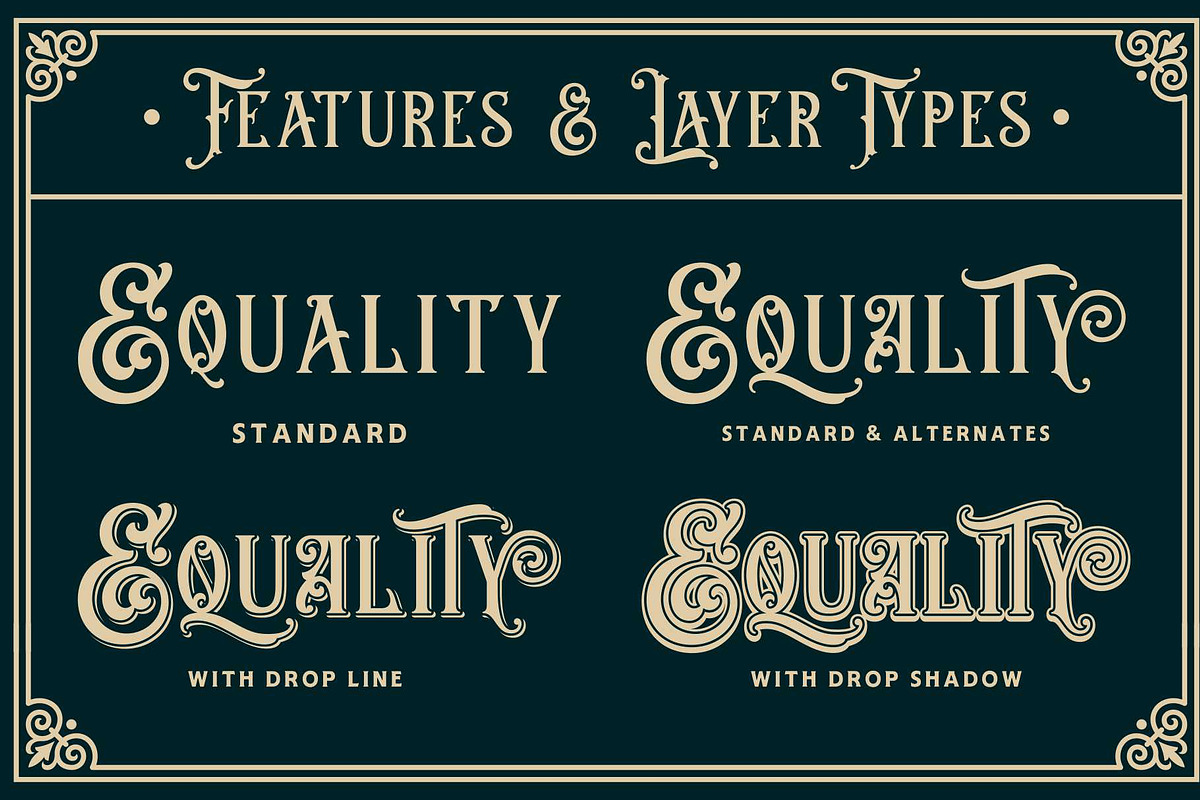Sultrans Typeface preview 5