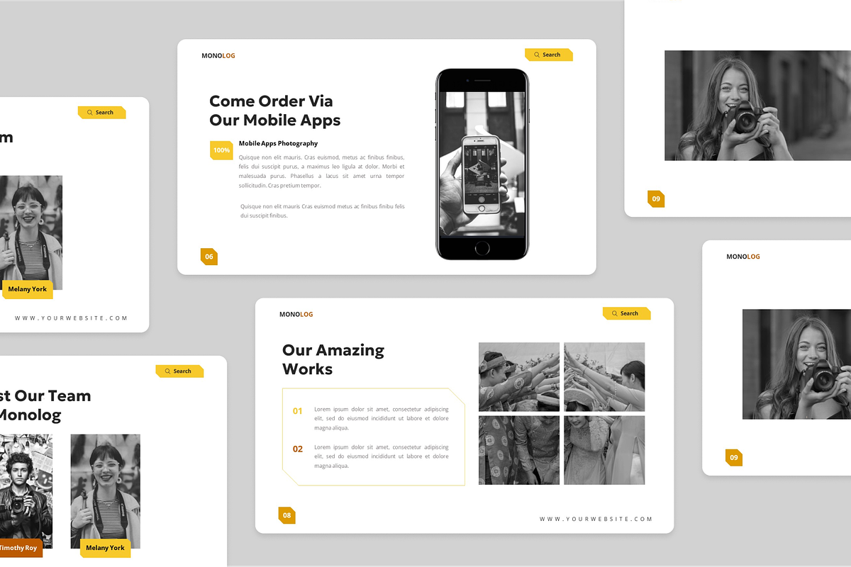 Creative Photography Google Slide, a Presentation Template by Annora Studio (Photo 3 of 5)