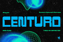 Centuro – Y2K Bold Font