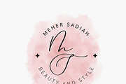 Pastel Watercolor Splashes Clipart, an Object Graphic by Meher Sadiah (Thumbnail 4 of 4)