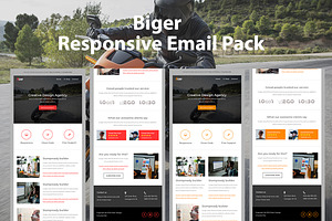 Biger - Responsive Email Pack