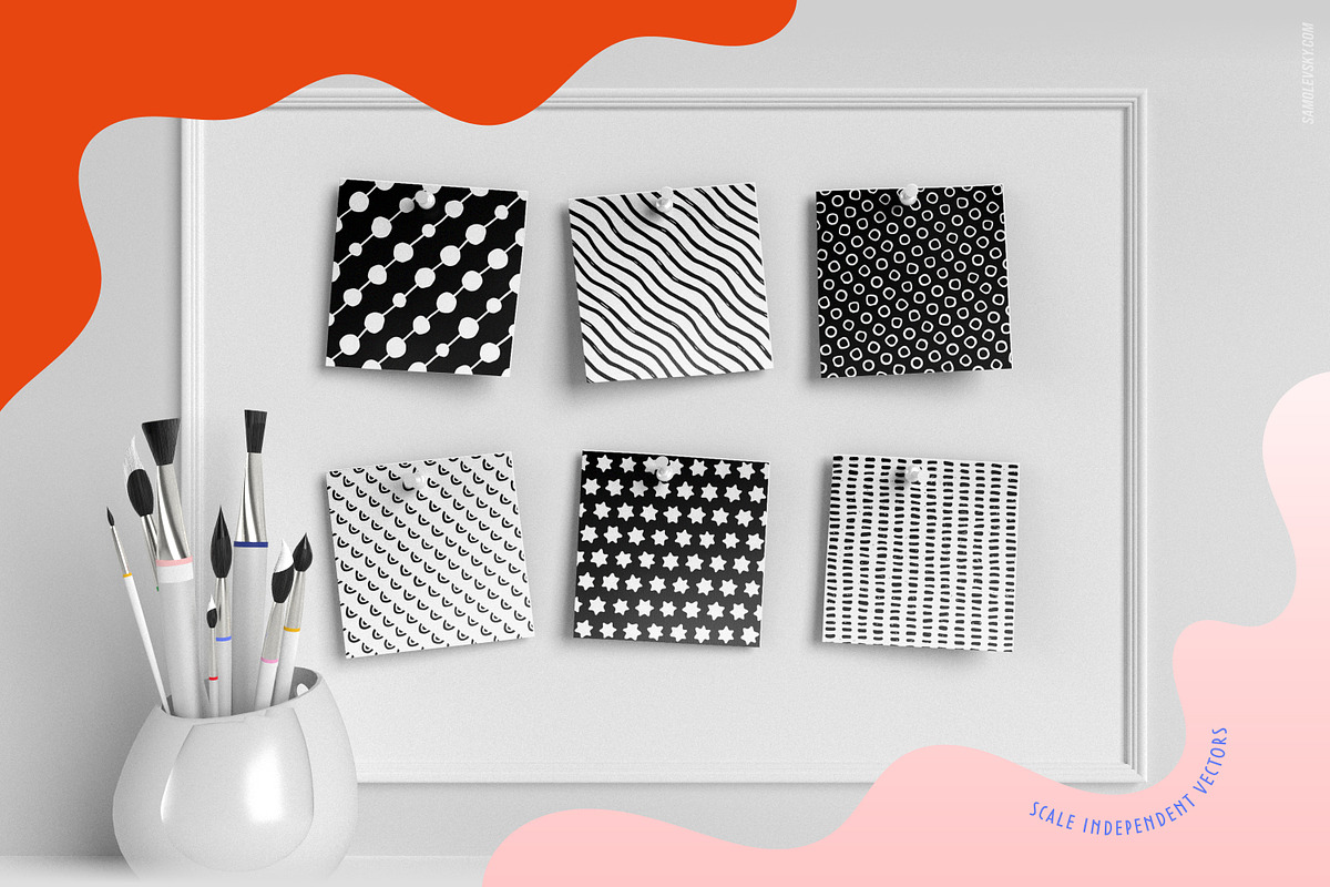 Handmade patterns ultimate bundle, a Pattern Graphic by Samolevsky (Photo 18 of 25)