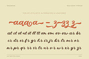 Dragonvoid a Bold & Retro Script, a Script Font by Lettertype Studio (Thumbnail 8 of 17)
