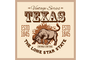 Texas Western Style Design, Longhorn