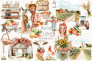 Farm Life Clipart | Animals Images