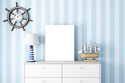 Frame Mockup Bundle Kids - 14, a Print Template by Mockup Shop (Thumbnail 3 of 21)