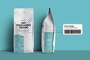 Side Gusset Pouch Coffee Mockups, a Packaging Mockup by Grow Design Craft Studio (Thumbnail 5 of 6)