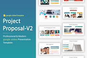 Project Proposal –V2 Google Slides, a Presentation Template by OceanArt (Thumbnail 1 of 14)