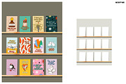 A6/B6/A5 GREETING CARD MOCKUPS, a Merchandise Mockup by MCKP*ME (Thumbnail 9 of 9)