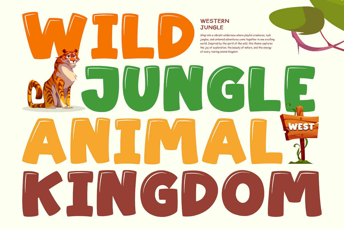 Lion Crunch - Food Font, a Handwritten Font by Mozatype (Photo 2 of 8)