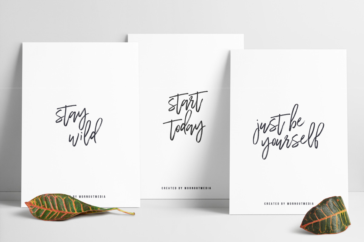 Wilderness Typeface preview 3